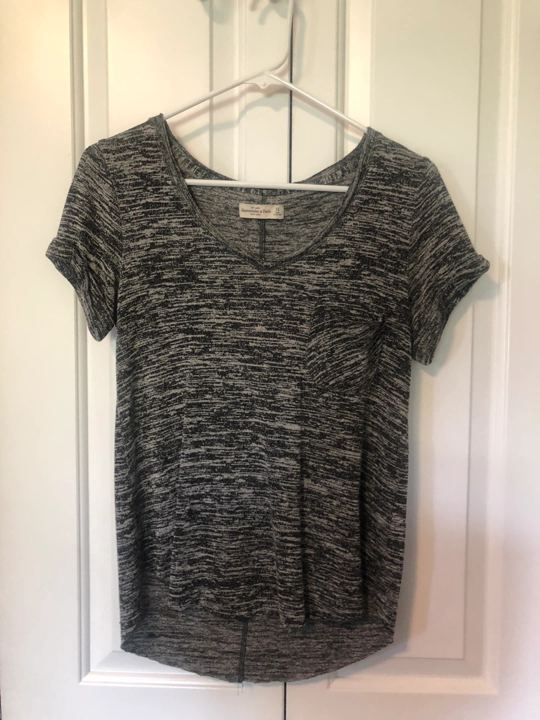 Abercrombie & Fitch Heather Pocket Tee