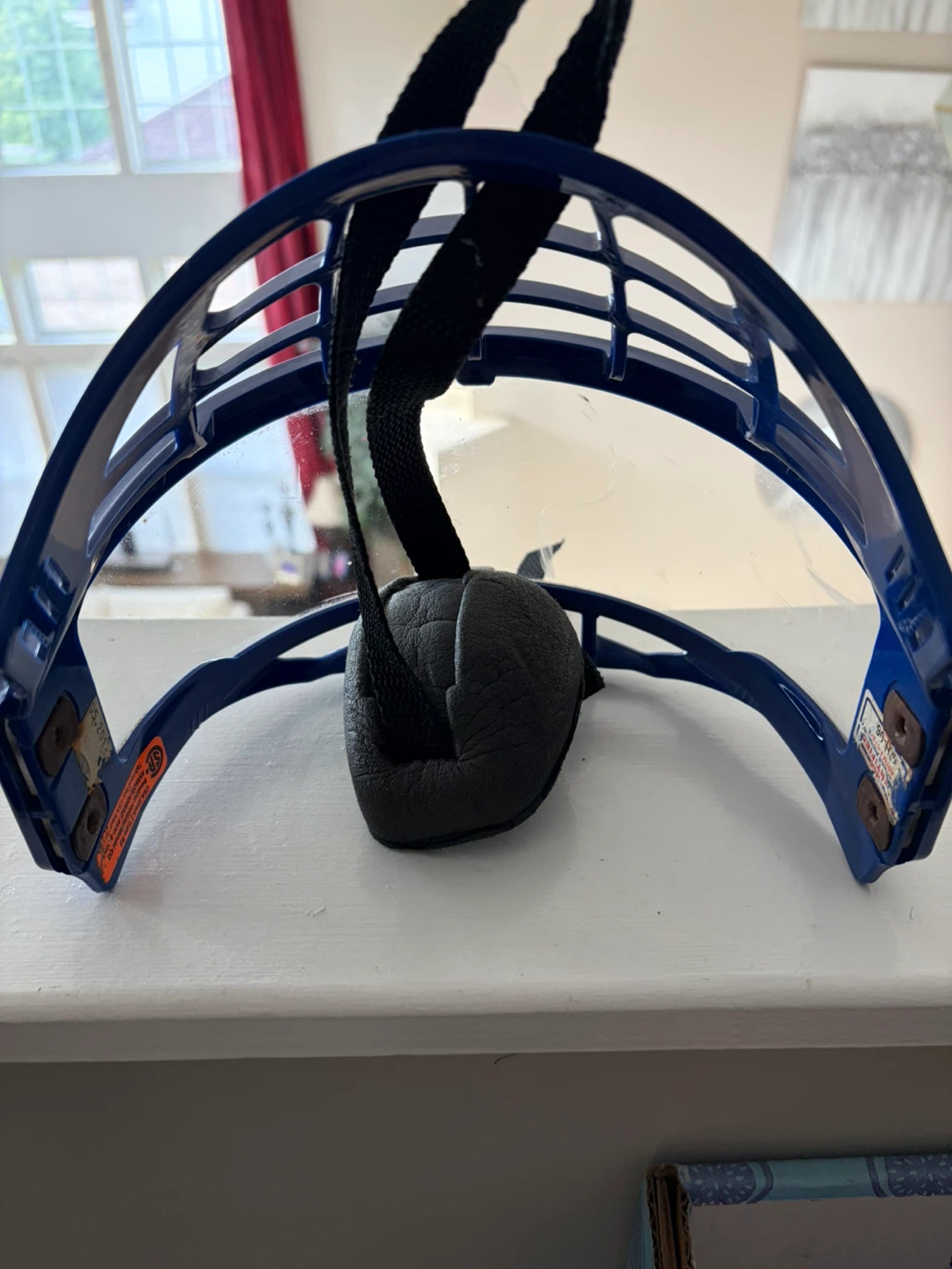Blue Helmet Face Mask - photo 2