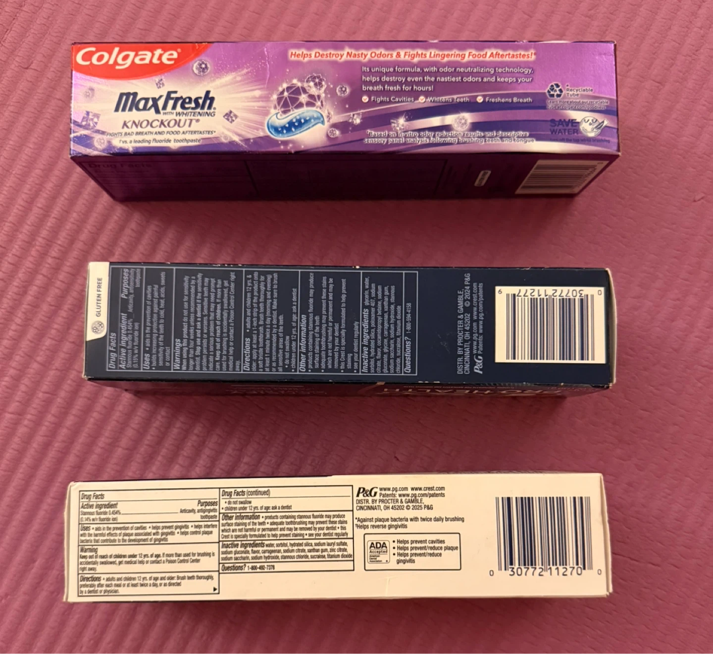NEW✨Pack of 3 different Toothpaste - photo 2