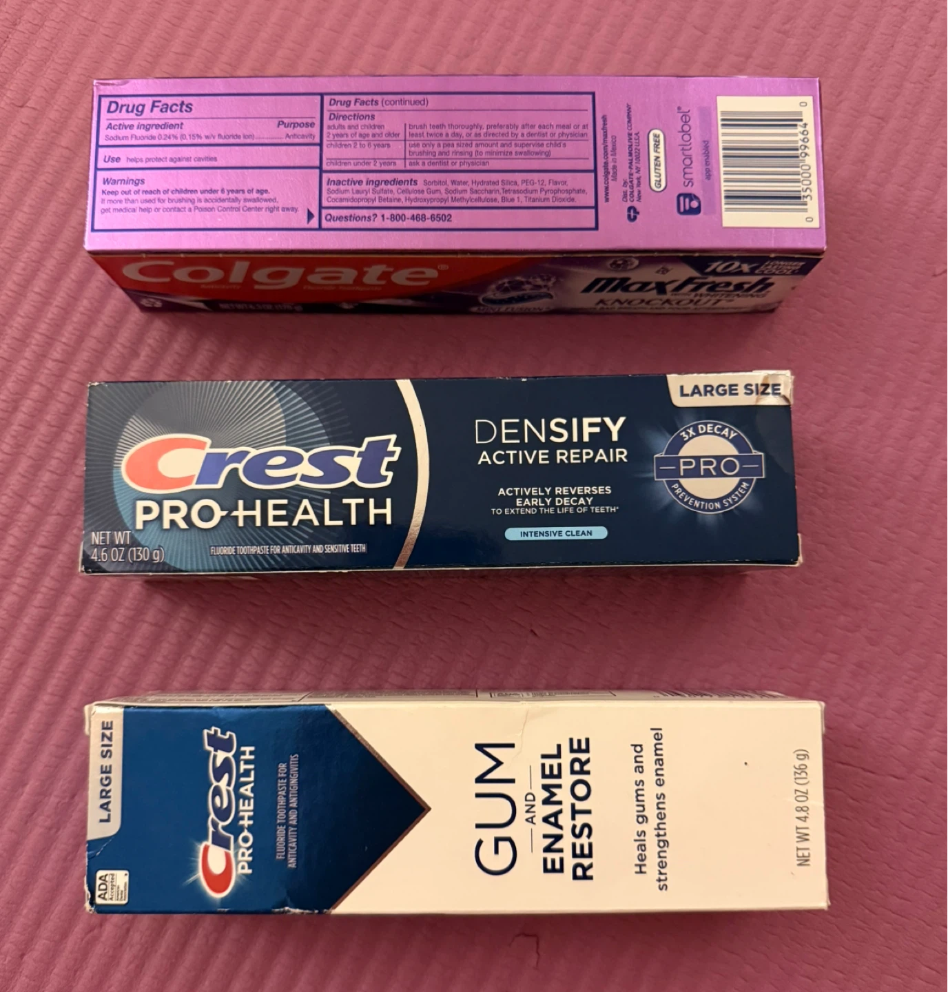 NEW✨Pack of 3 different Toothpaste - photo 3