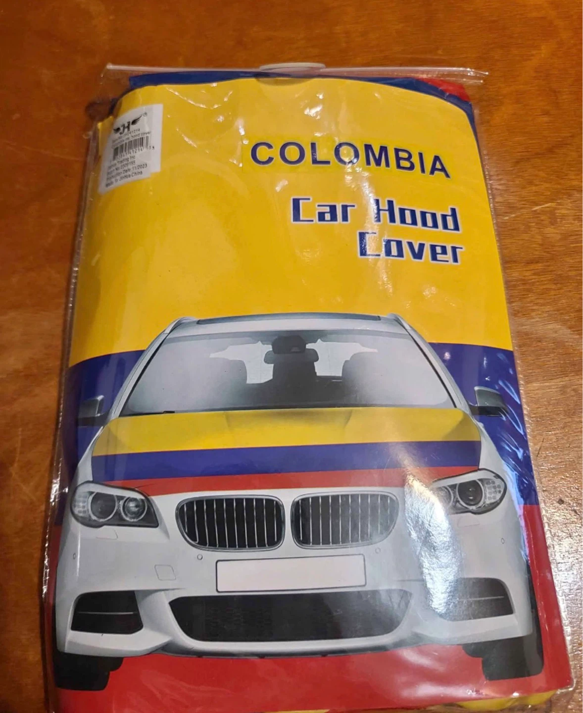 Colombia Car Hood Cover