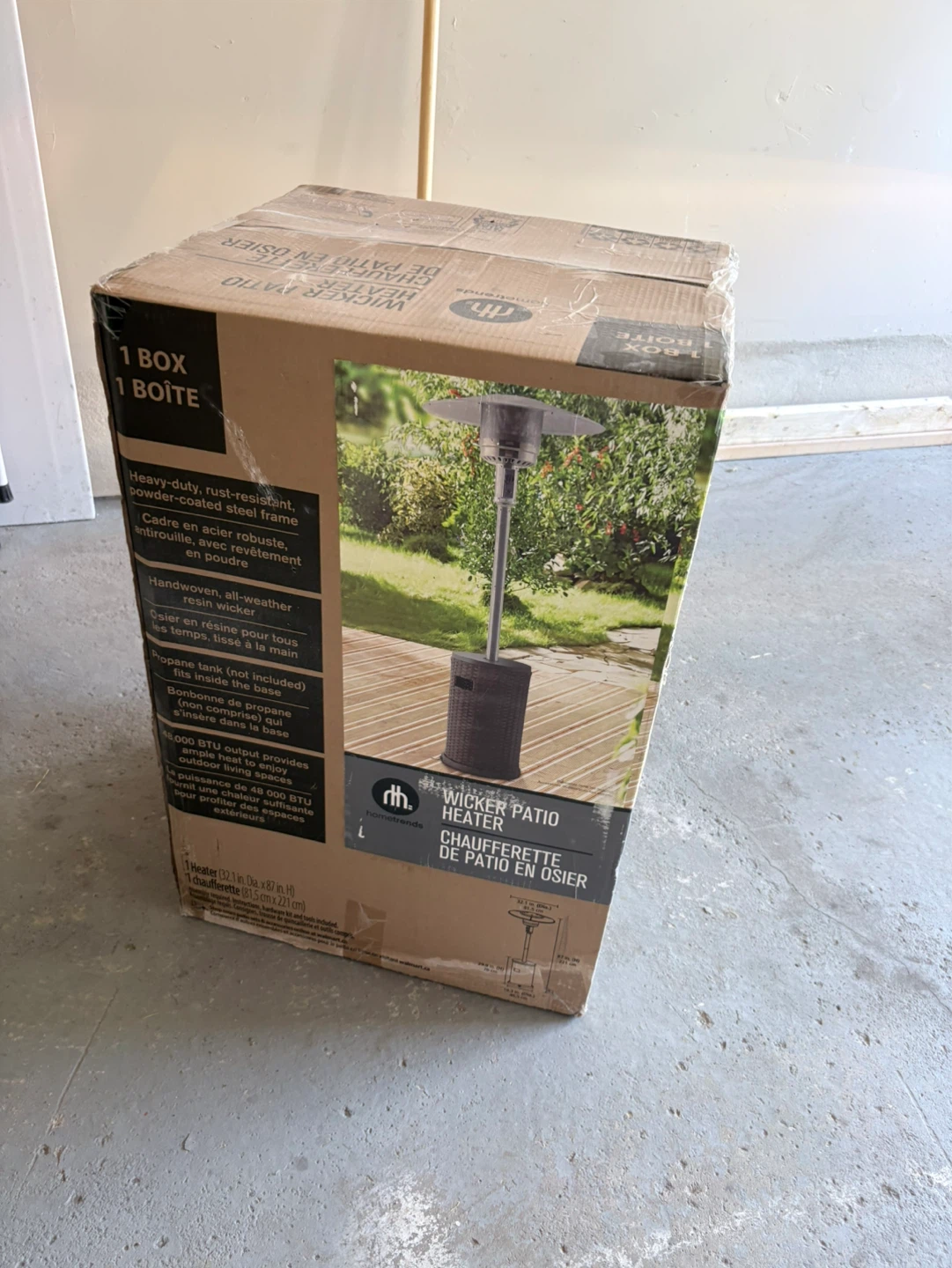 RHC Wicker Patio Heater