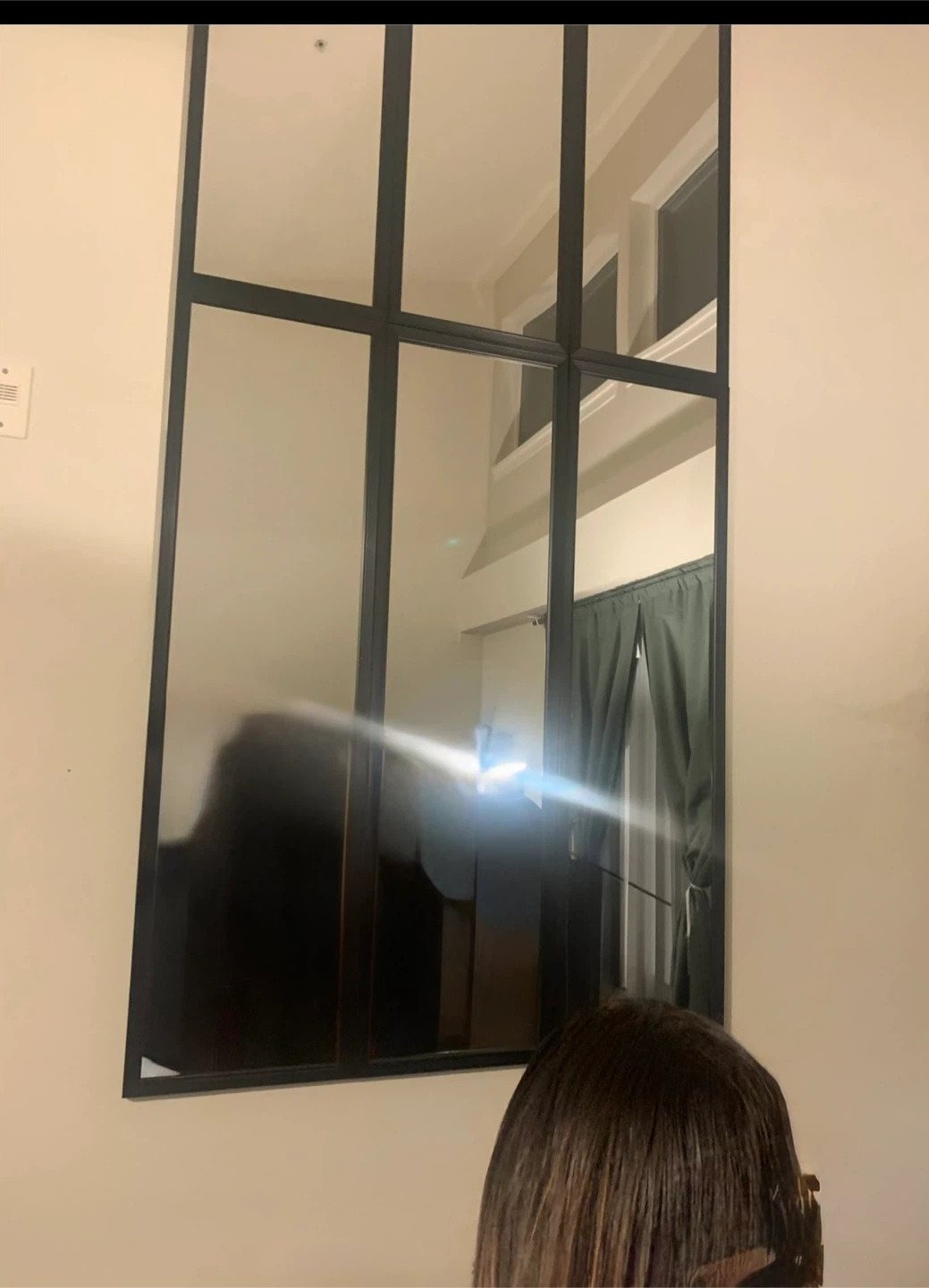 6 Modern Black Framed Mirror