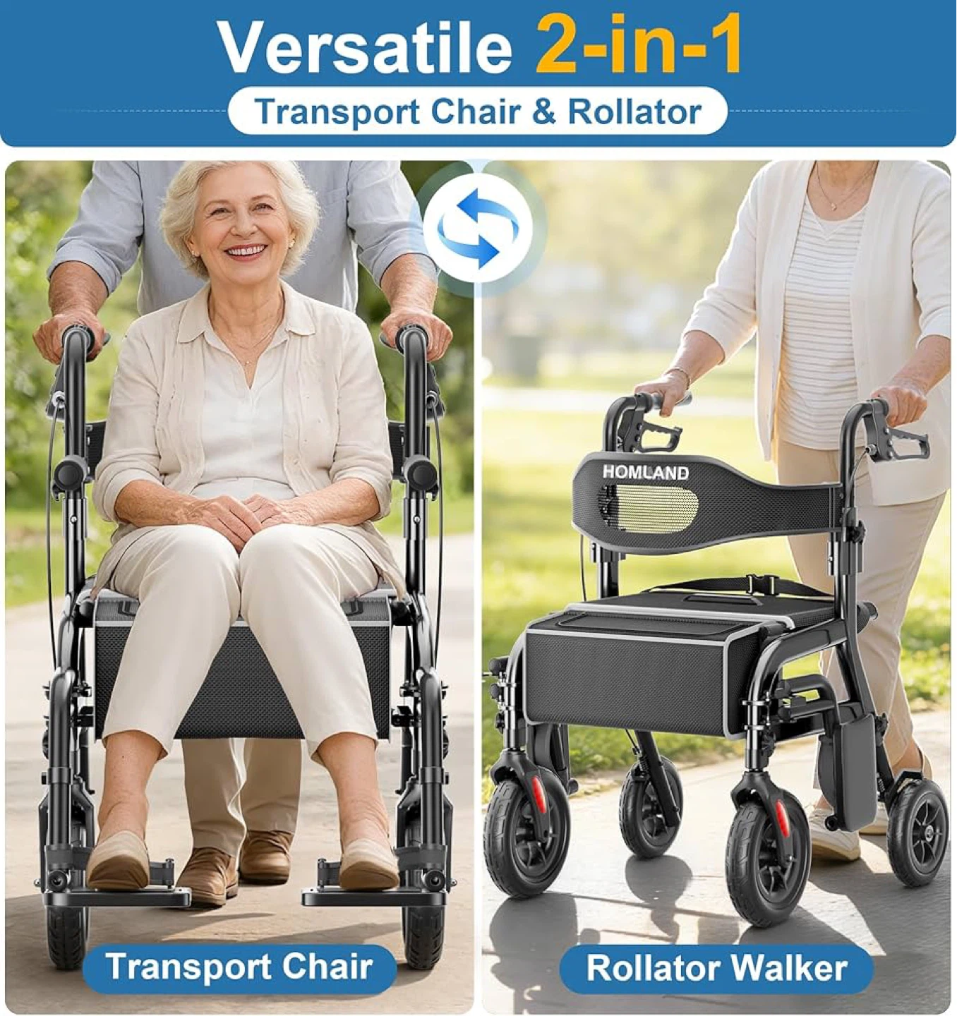 🔥 Brand New Foldable Mobility walker with Seat - photo 3