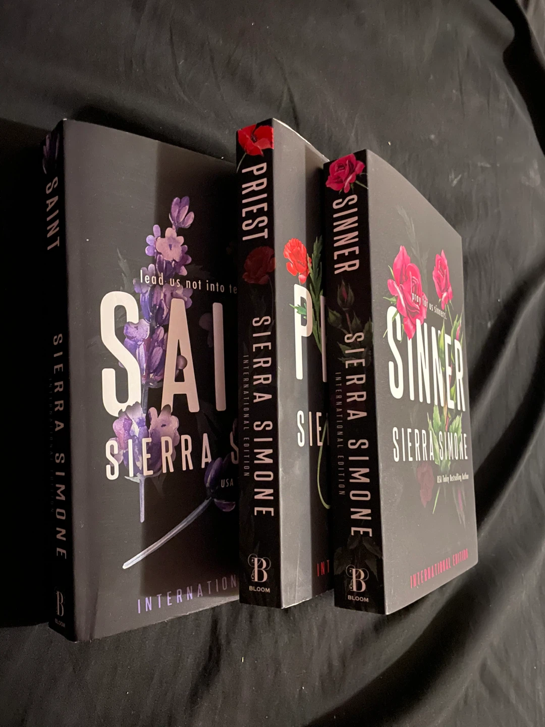 Sierra Simone "Saint", "Priest", "Sinner" Books
