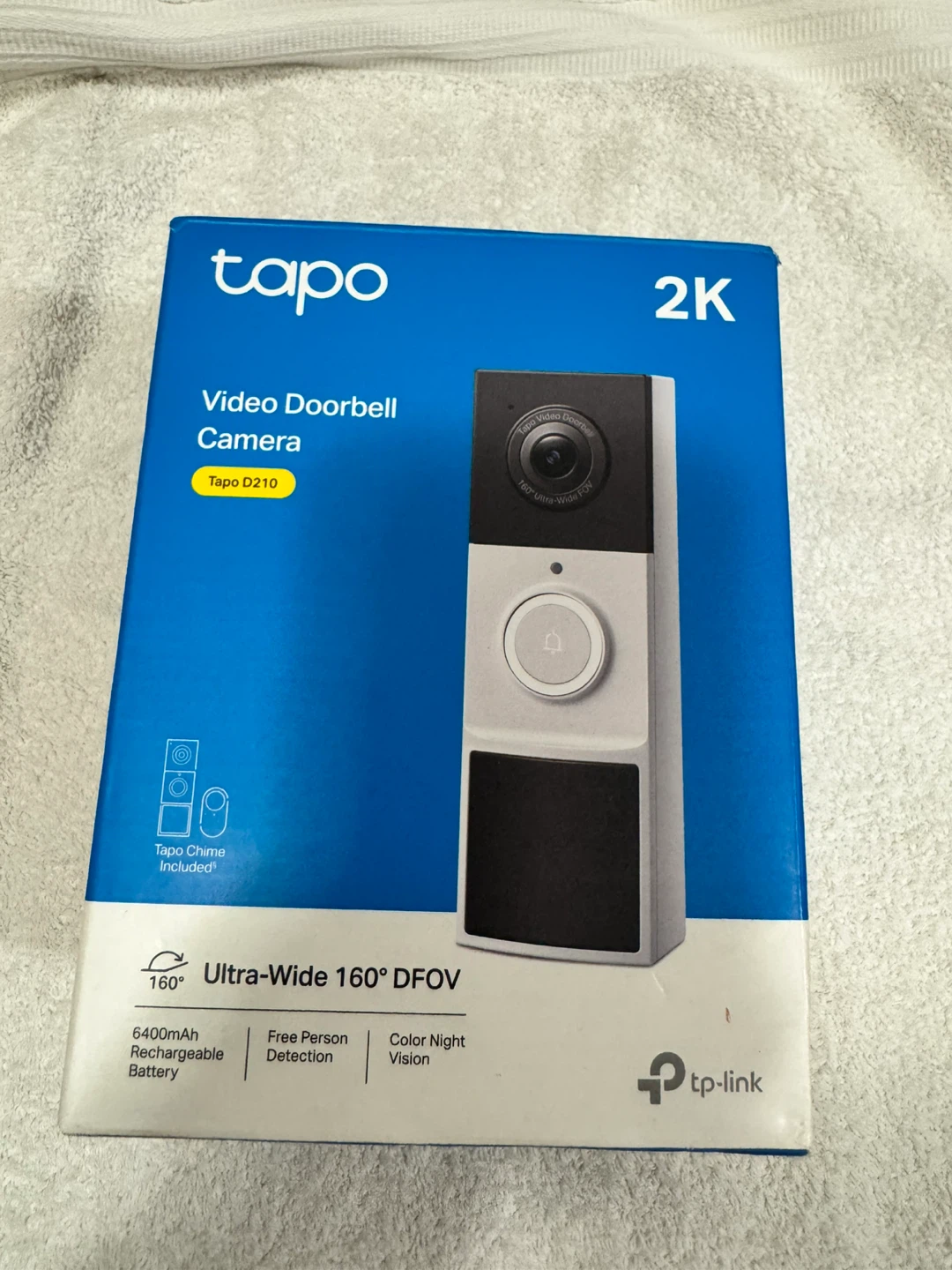 Tapo 2K Video Doorbell Camera (Tapo D210) - photo 2