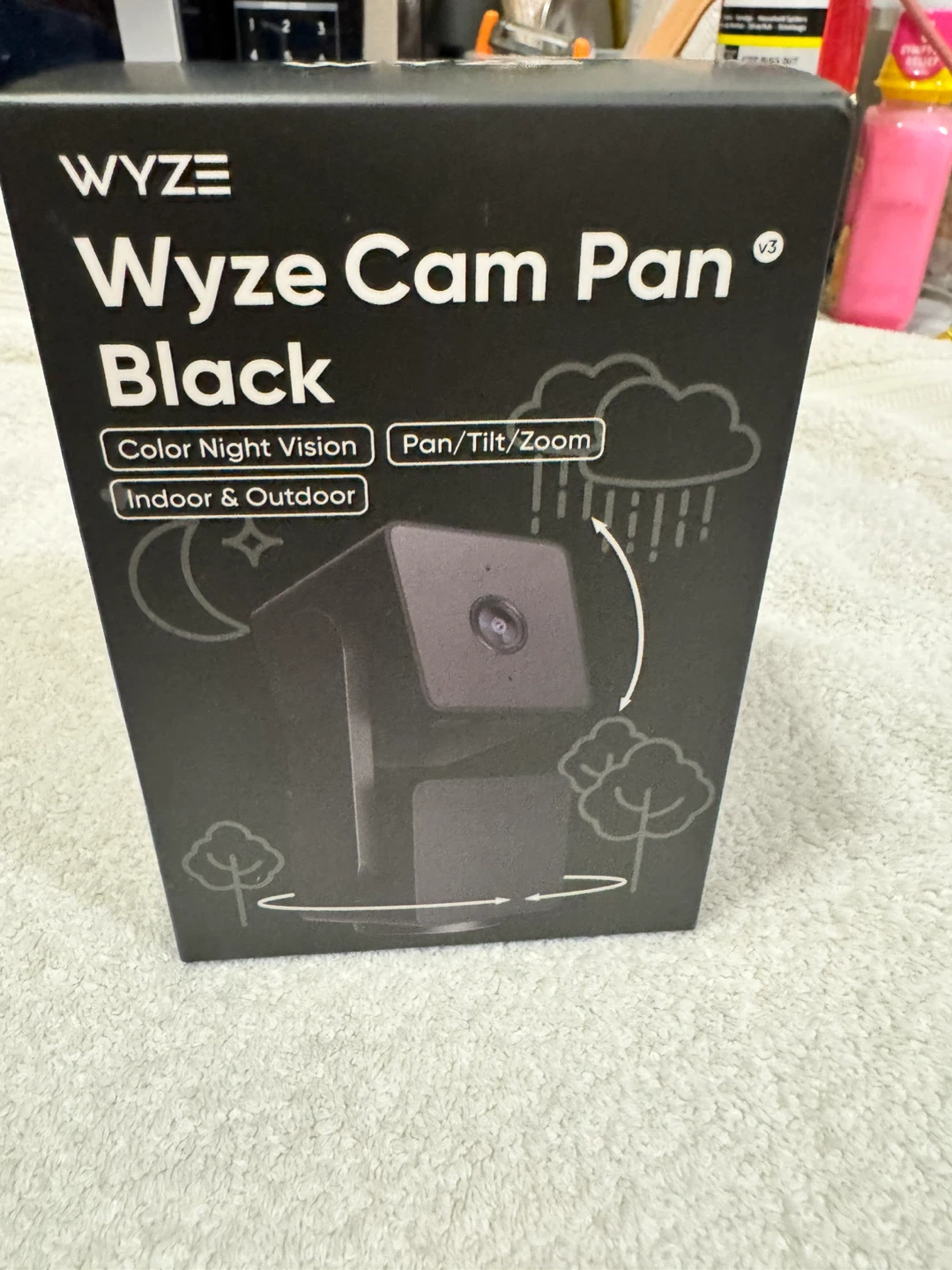 Wyze Cam Pan v3 Black - Color Night Vision, Indoor/Outdoor - photo 3