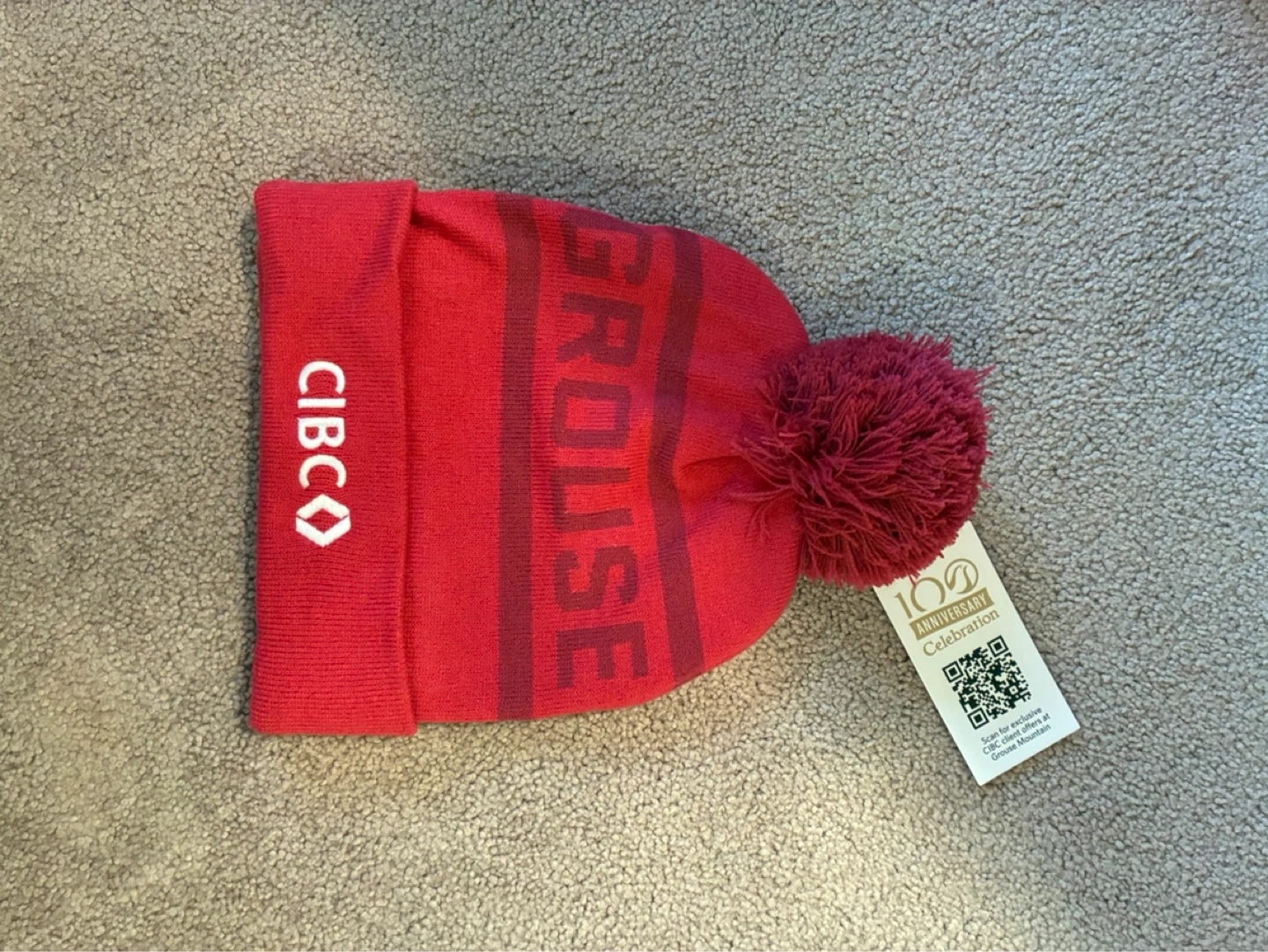CIBC Grouse Mountain 100th Anniversary Beanie