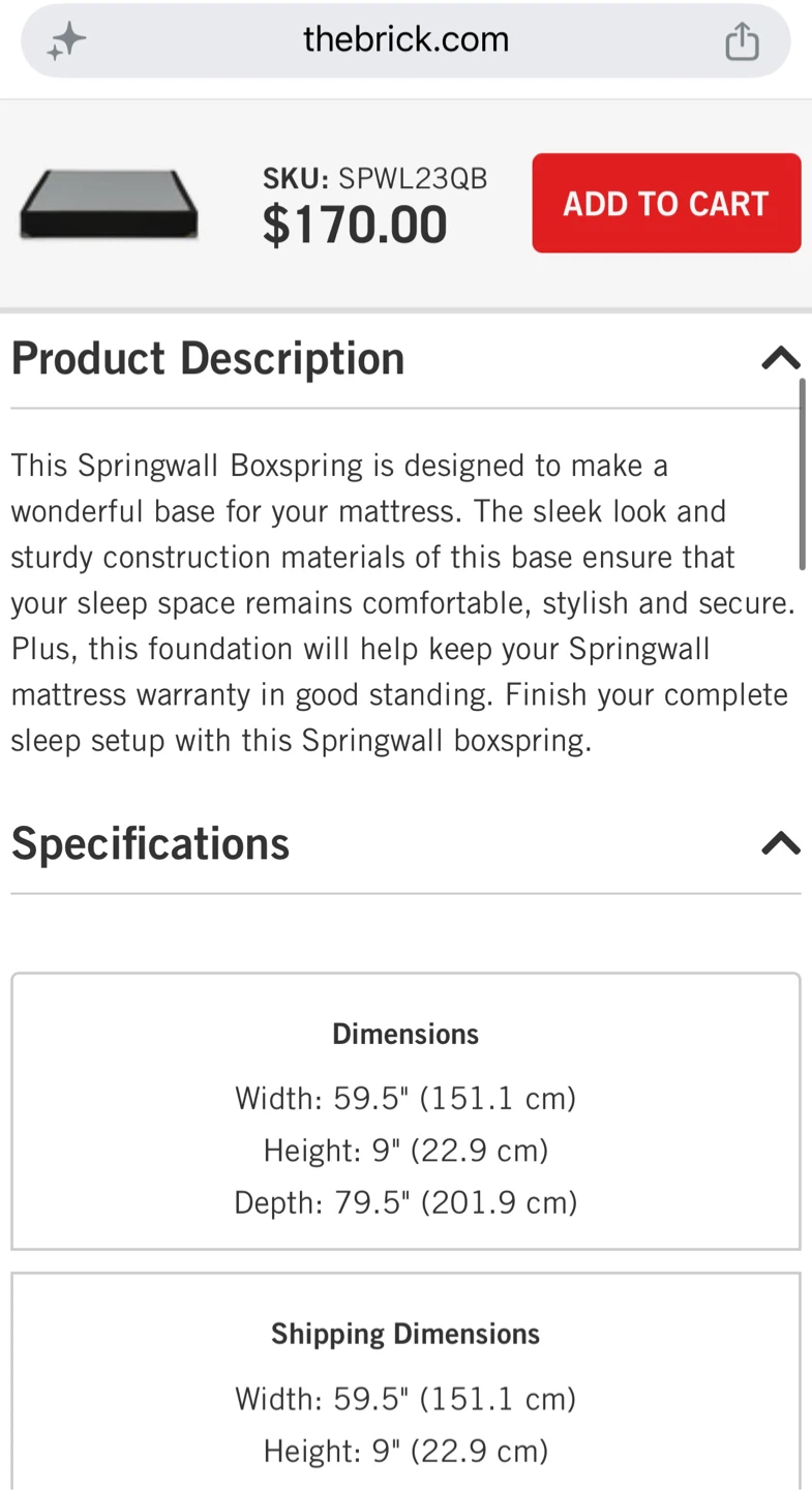 Springwall Queen Boxspring - photo 3