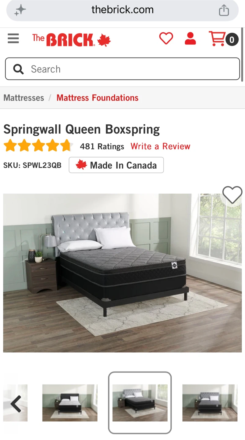 Springwall Queen Boxspring - photo 4