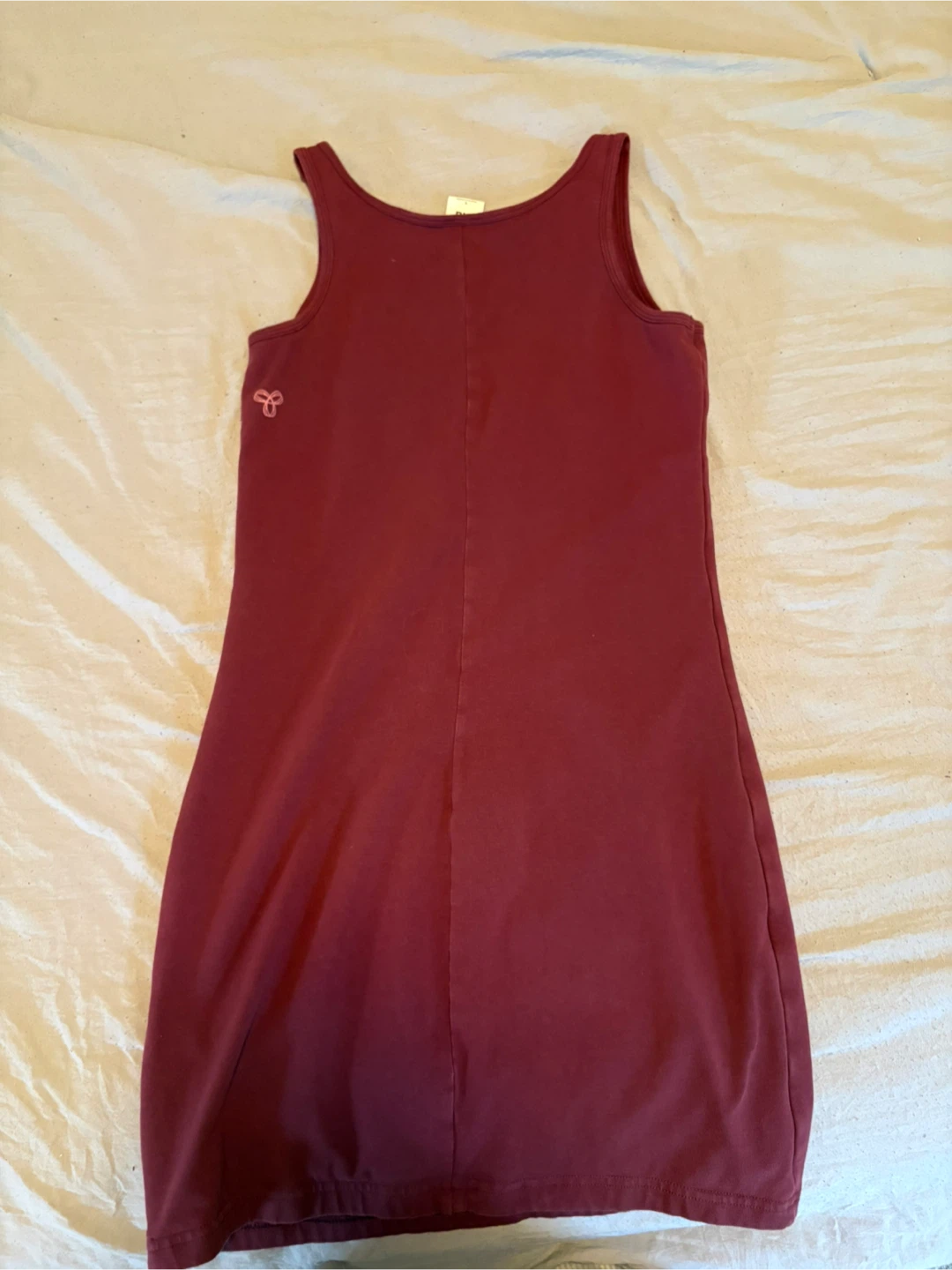 Tna Burgundy Sleeveless Tank Dress Size S - photo 2