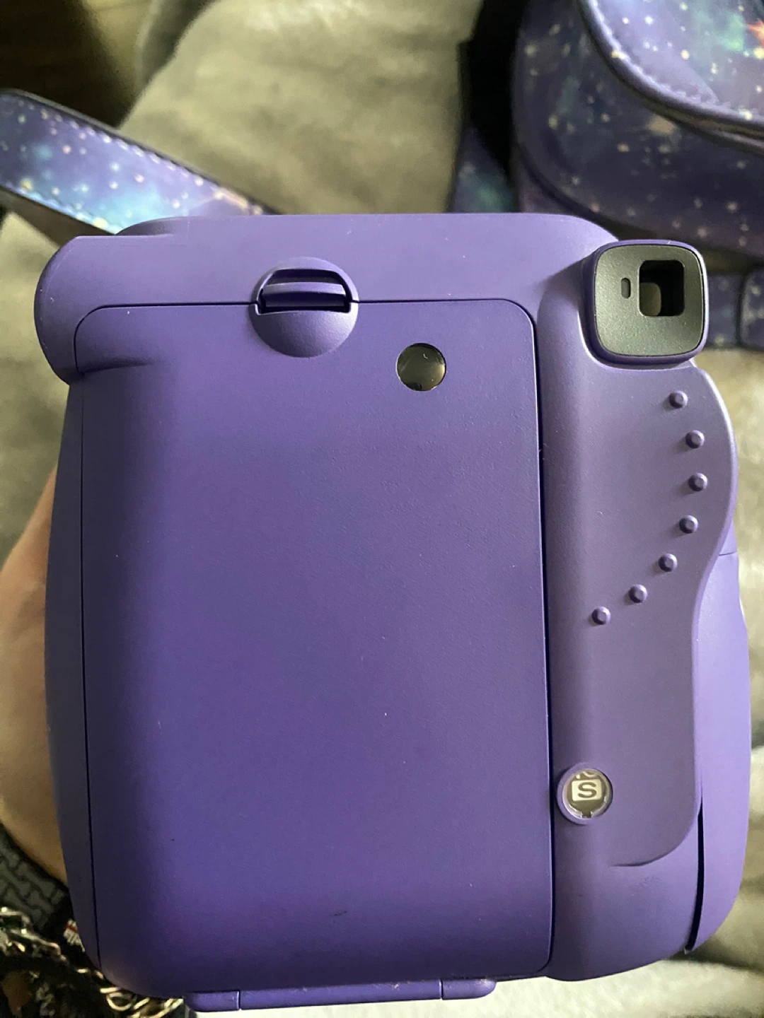 Fujifilm Instax Mini 8 Purple Camera with Galaxy Case - photo 3