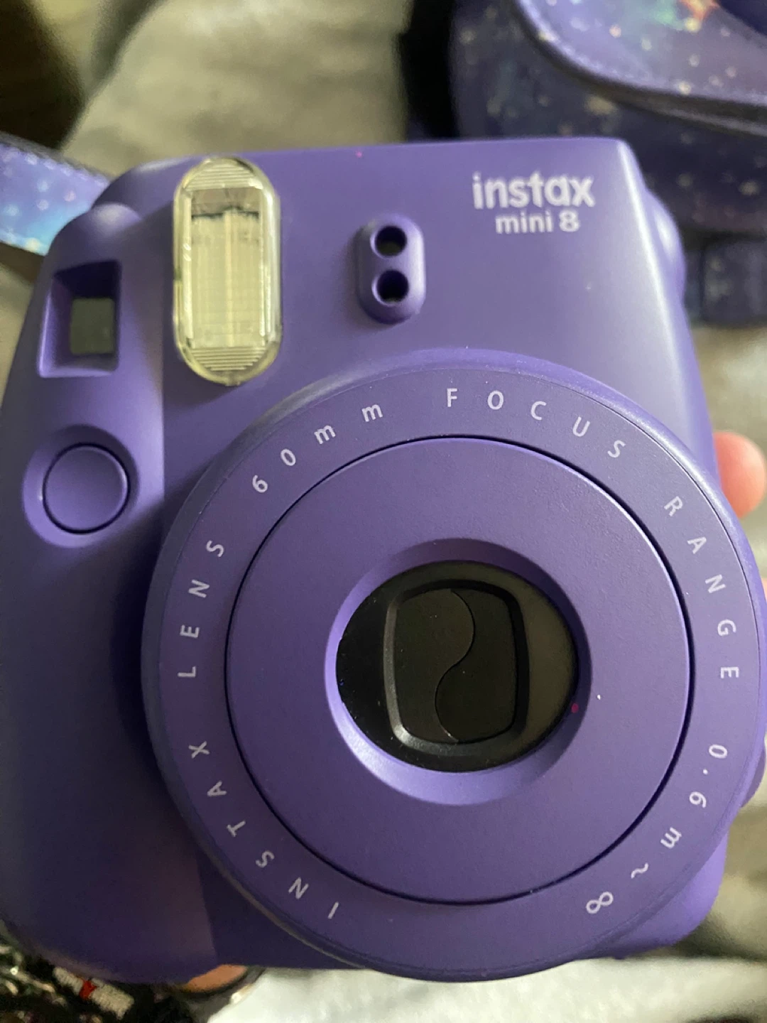 Fujifilm Instax Mini 8 Purple Camera with Galaxy Case - photo 2