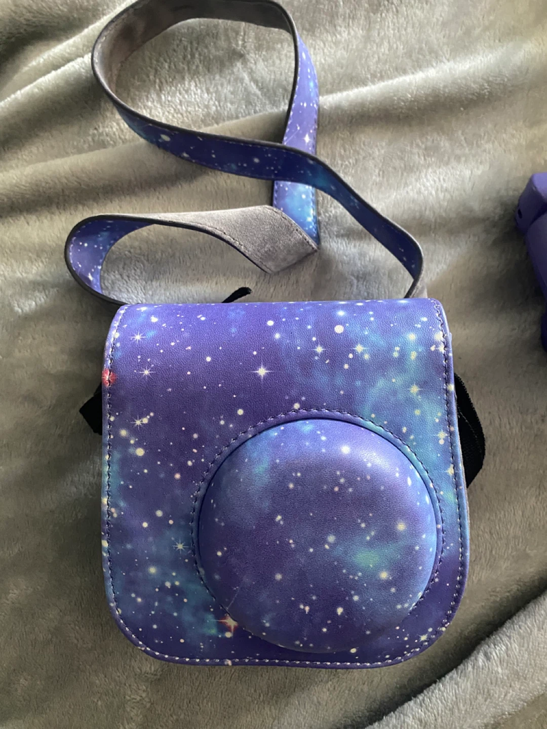 Fujifilm Instax Mini 8 Purple Camera with Galaxy Case - photo 4