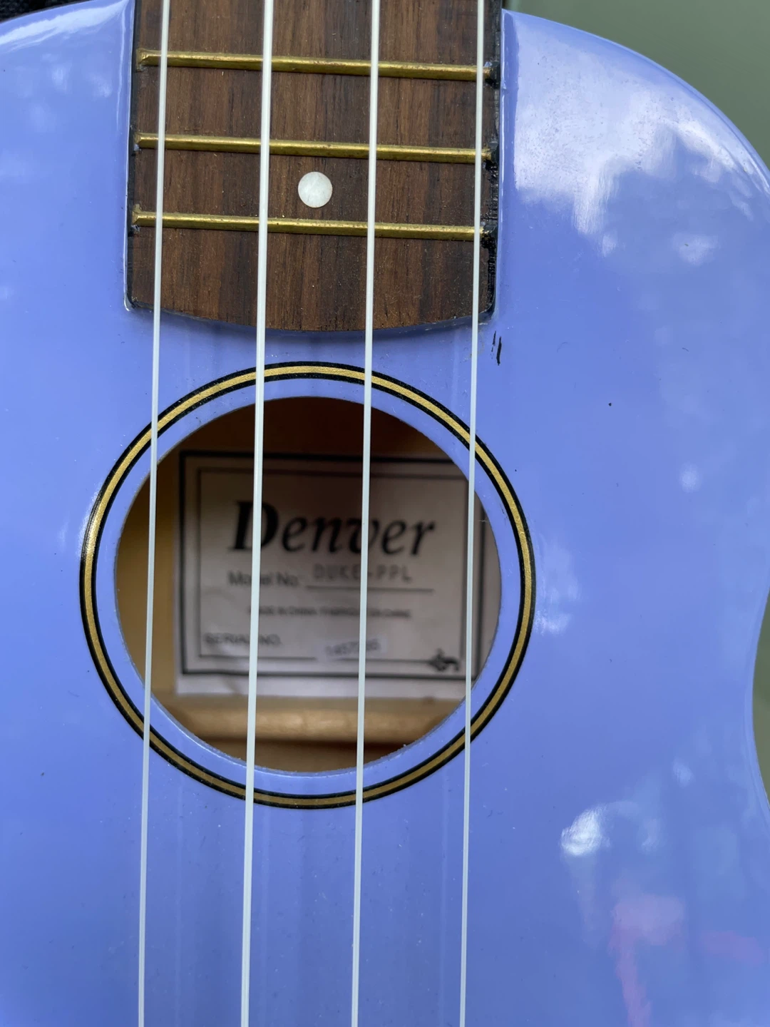 Denver soprano Ukulele - Purple - photo 4