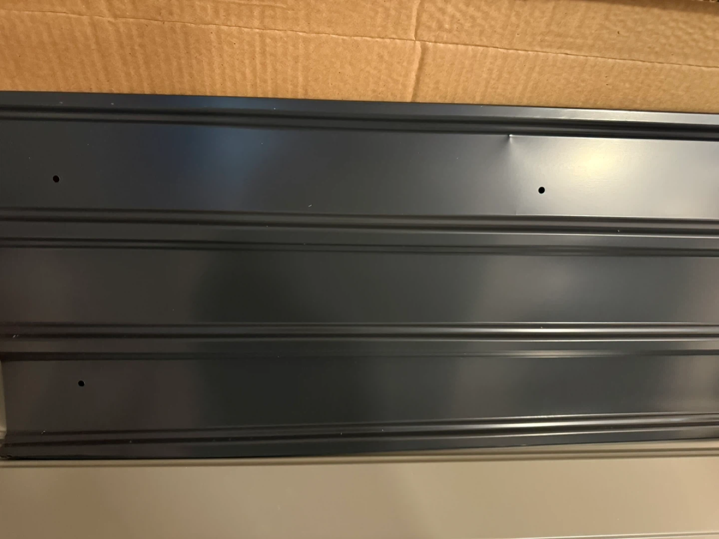 16 Dark Grey & Tan Metal Siding Panels - photo 2