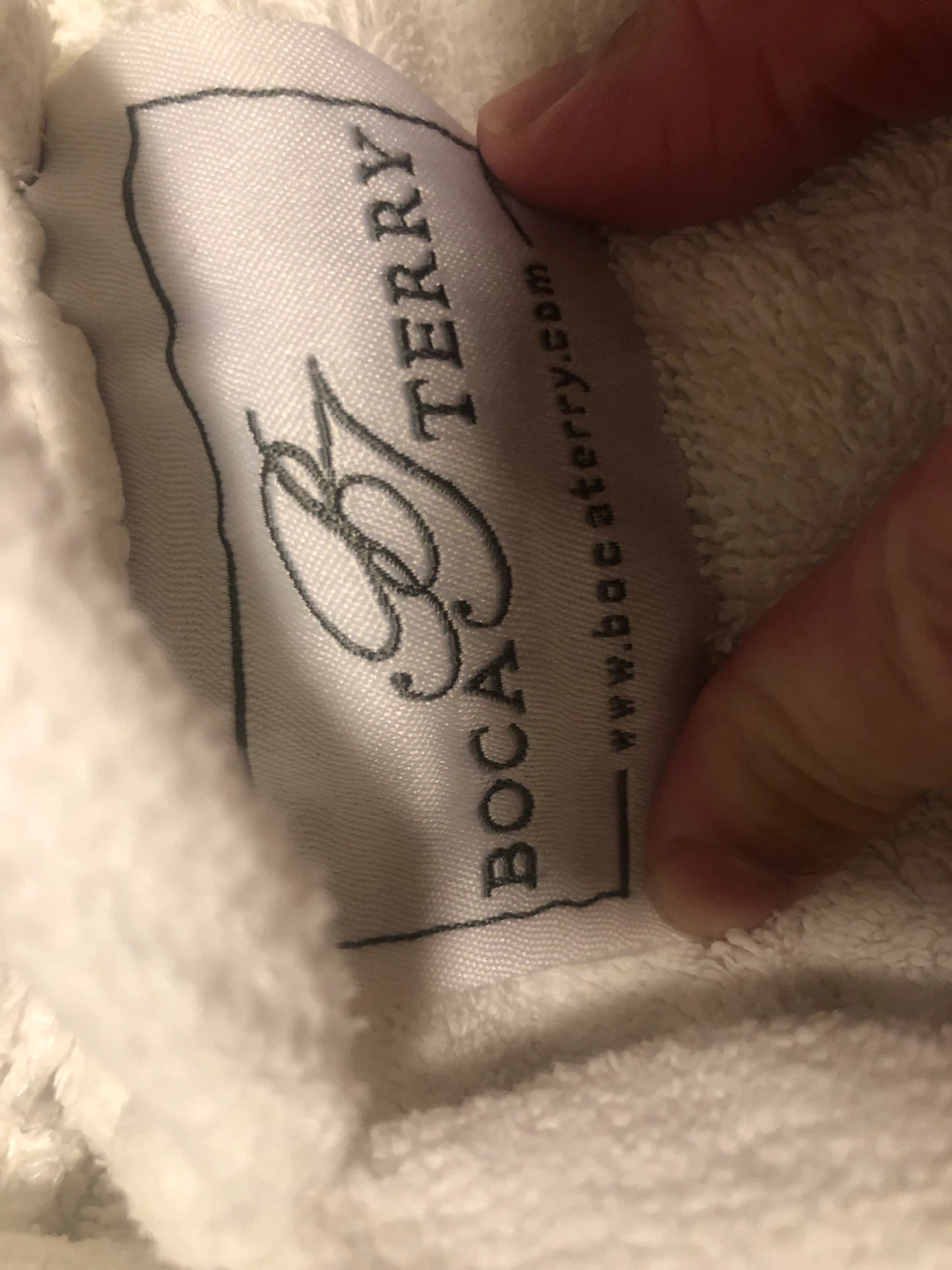 NEW 100% Cotton Boca Terry Towel Bathrobe - photo 3