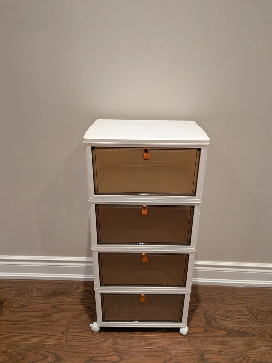 4-Drawer Storage Cabinet with Wheels - photo 2