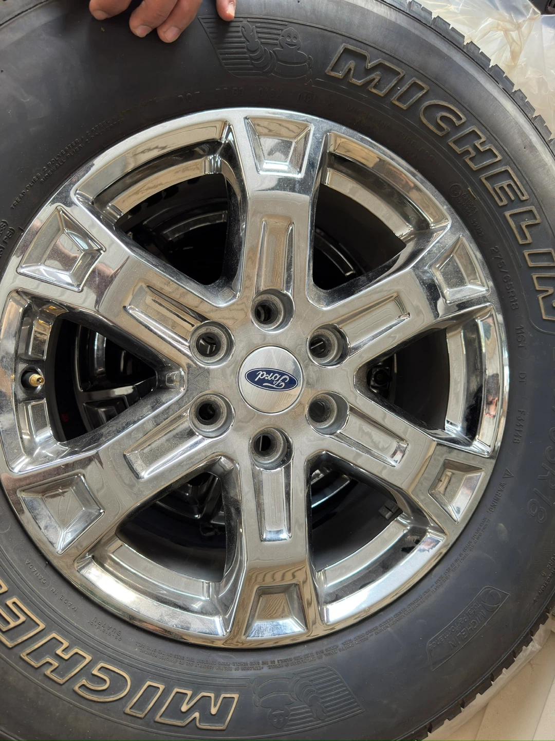 Michelin All Terrain Tires with Ford Rims - photo 4