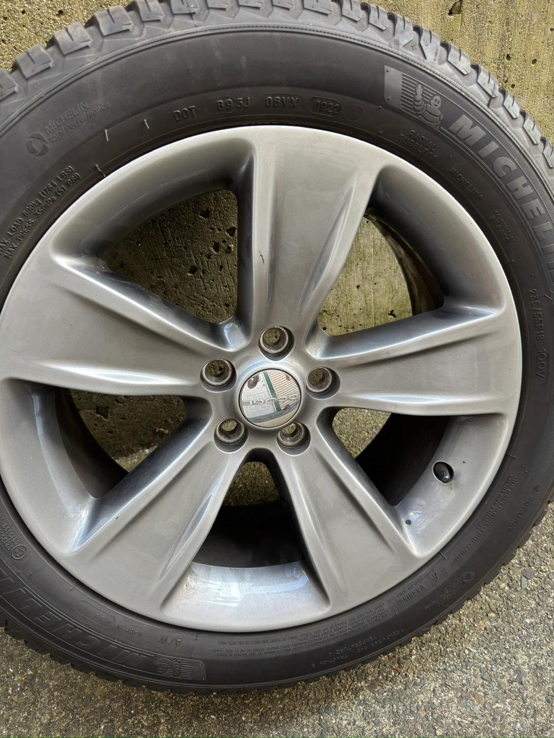 Michelin All Season Tire with Rim