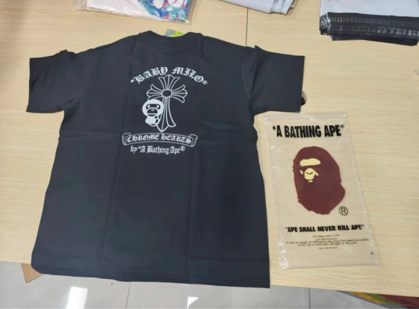 Chrome Hearts x A Bathing Ape T-Shirt - photo 2