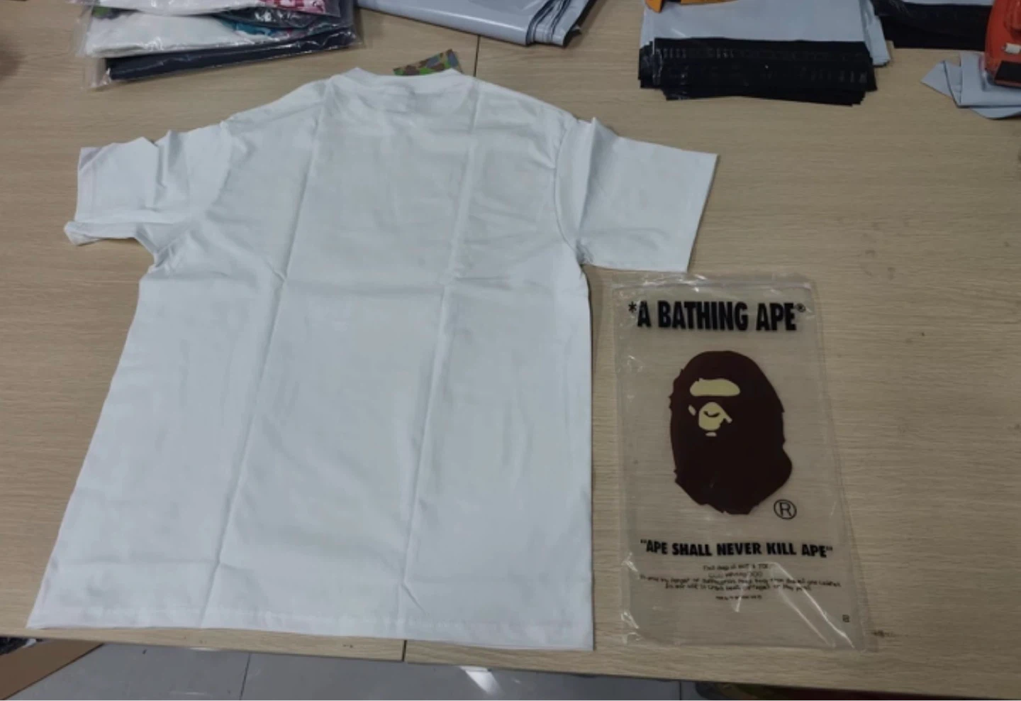 A Bathing Ape White T-Shirt - photo 2