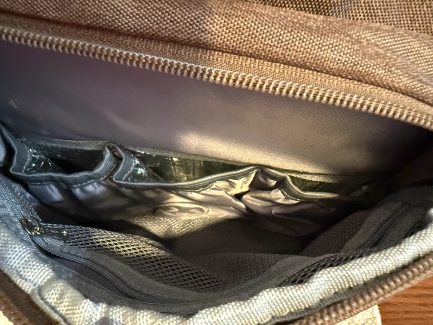 Brown Diaper Bag Backpack with Changing Pad - photo 4