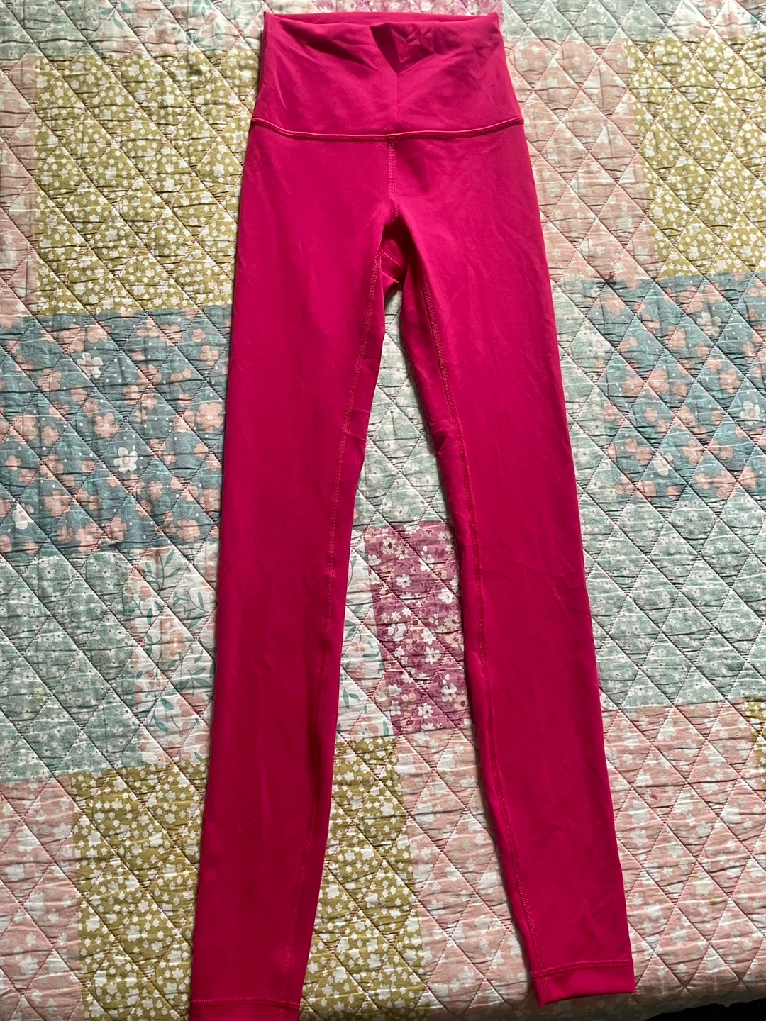 Lulu Lemon Leggings- Hot Pink