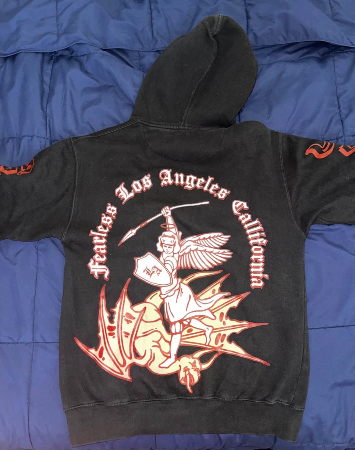 Black Fearless Los Angeles Hoodie - photo 2