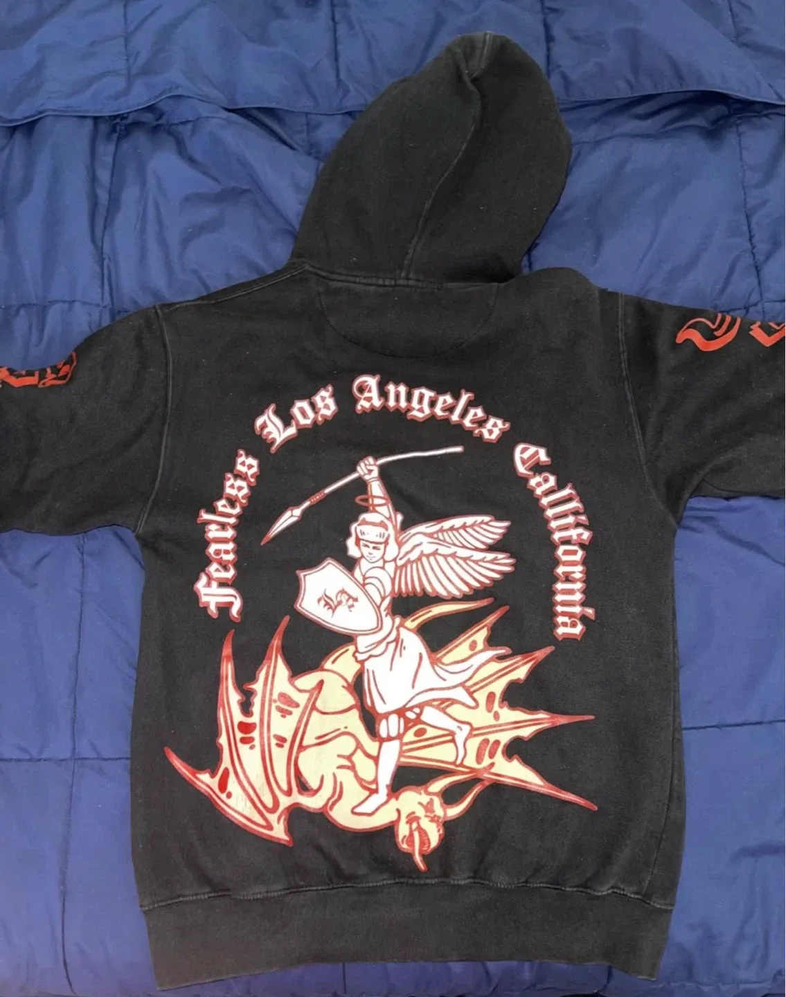 Black Fearless Los Angeles Hoodie - photo 2