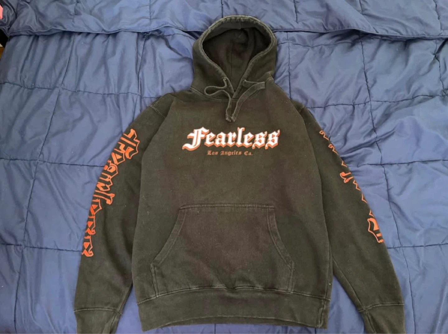 Black Fearless Los Angeles Hoodie