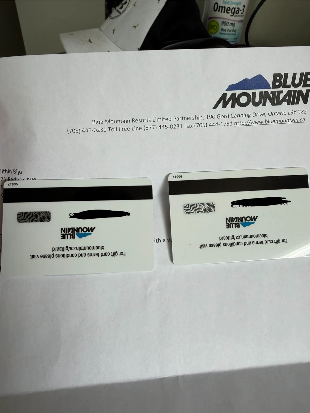 Blue Mountain Resort Gift Cards - $1,000 Each - photo 2