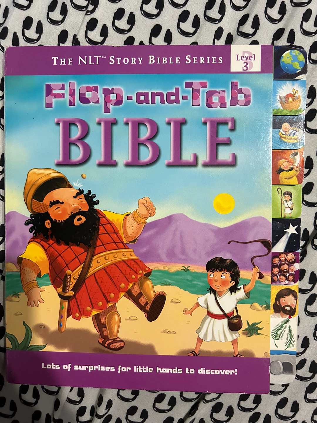 Lift the flap children’s bible stories book