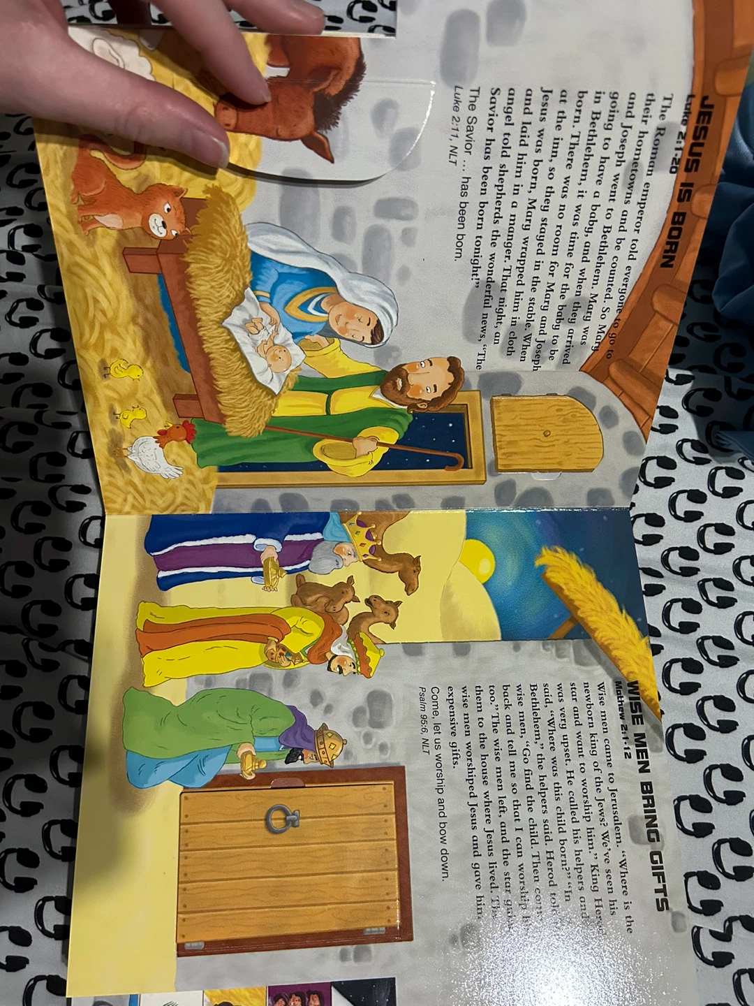 Lift the flap children’s bible stories book - photo 4