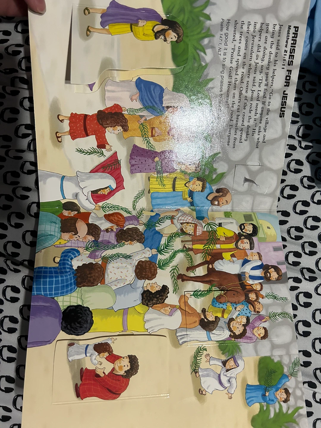 Lift the flap children’s bible stories book - photo 5