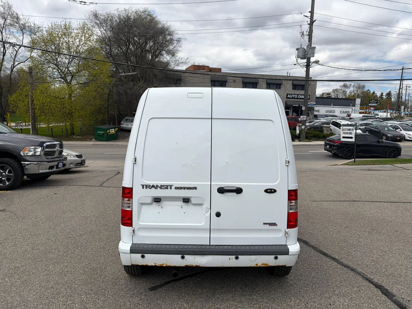 2012 White Ford Transit Connect - photo 5