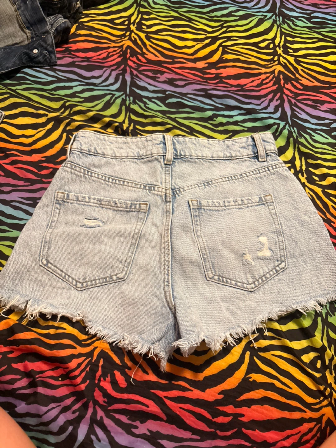 Dynamite Andria Denim Shorts Size 26 - photo 2