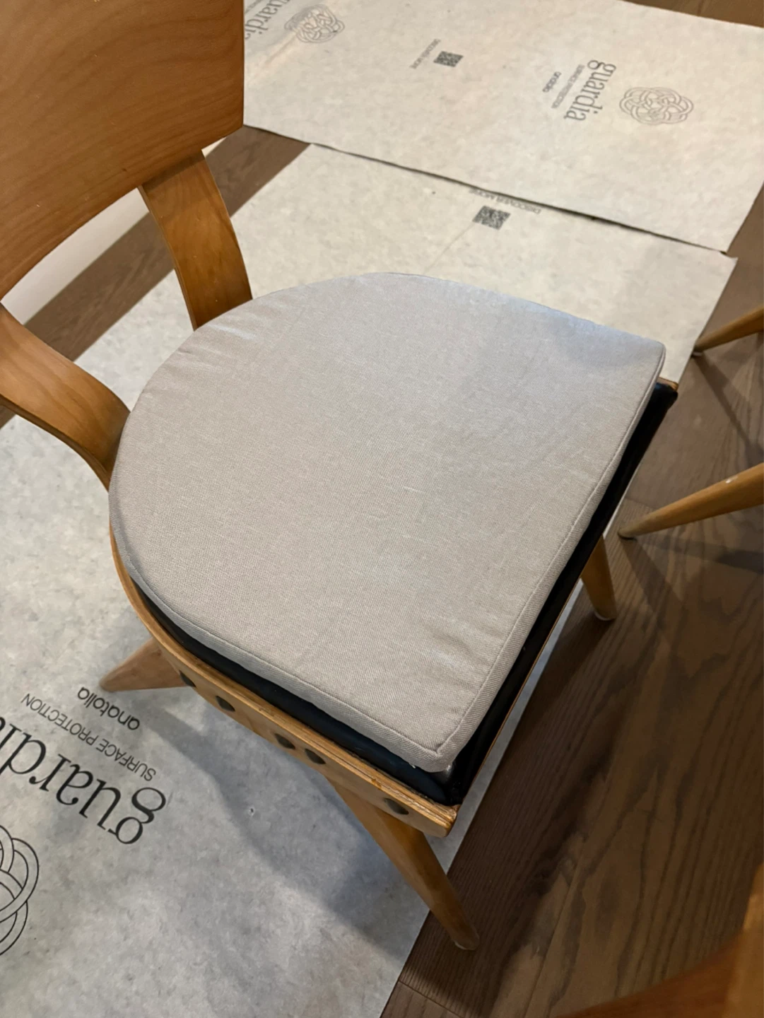 Brand new gray seat cushions