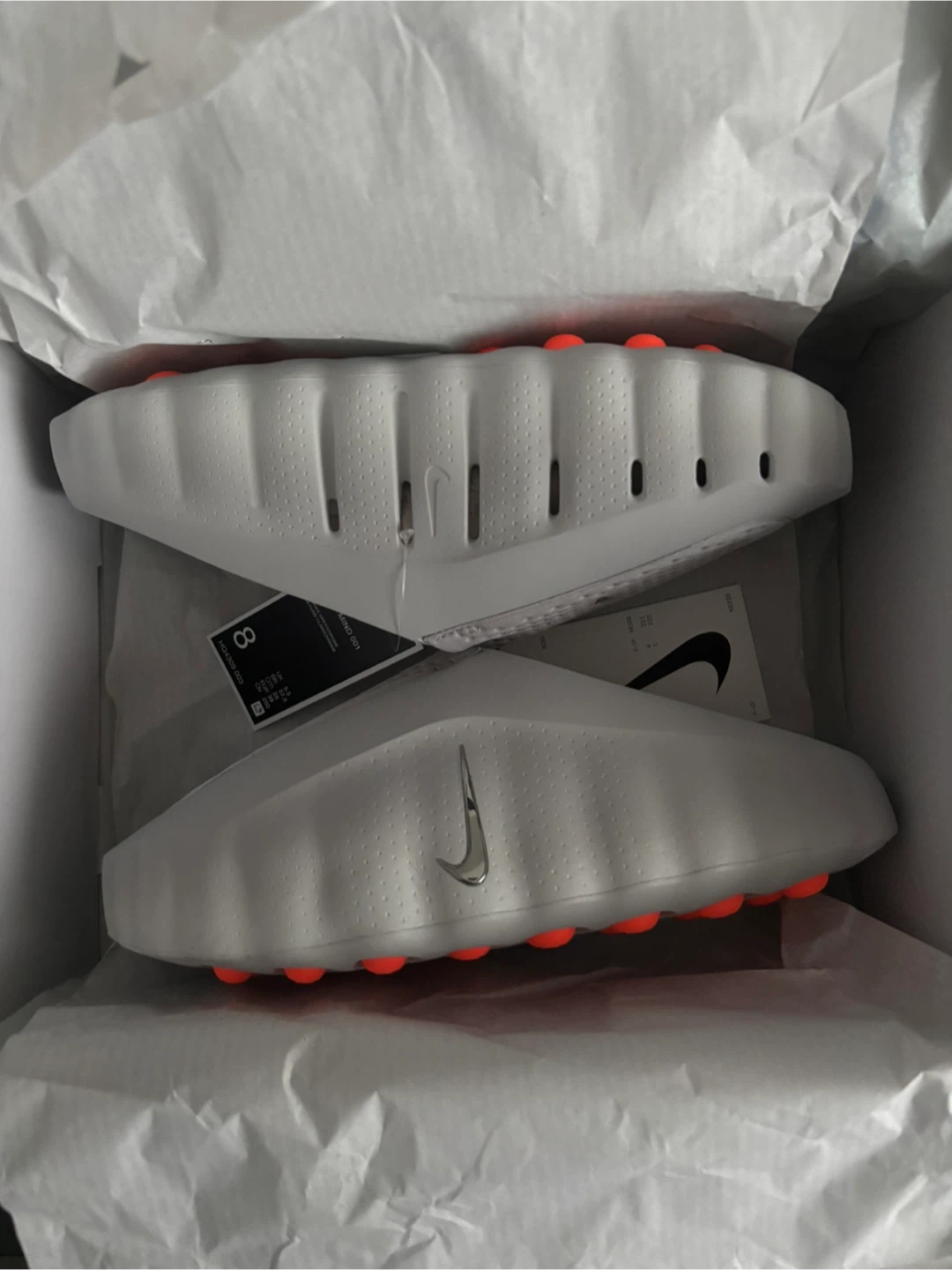 Nike Mind 001 Slide Light Smoke Grey size 8 Women’s/7 Men’s