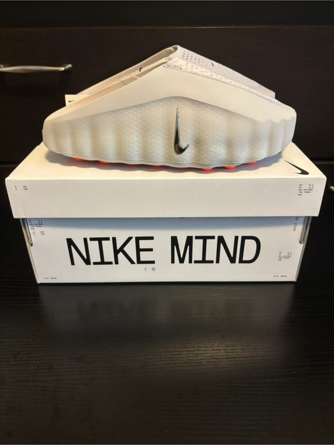 Nike Mind 001 Slide Light Smoke Grey size 8 Women’s/7 Men’s - photo 4