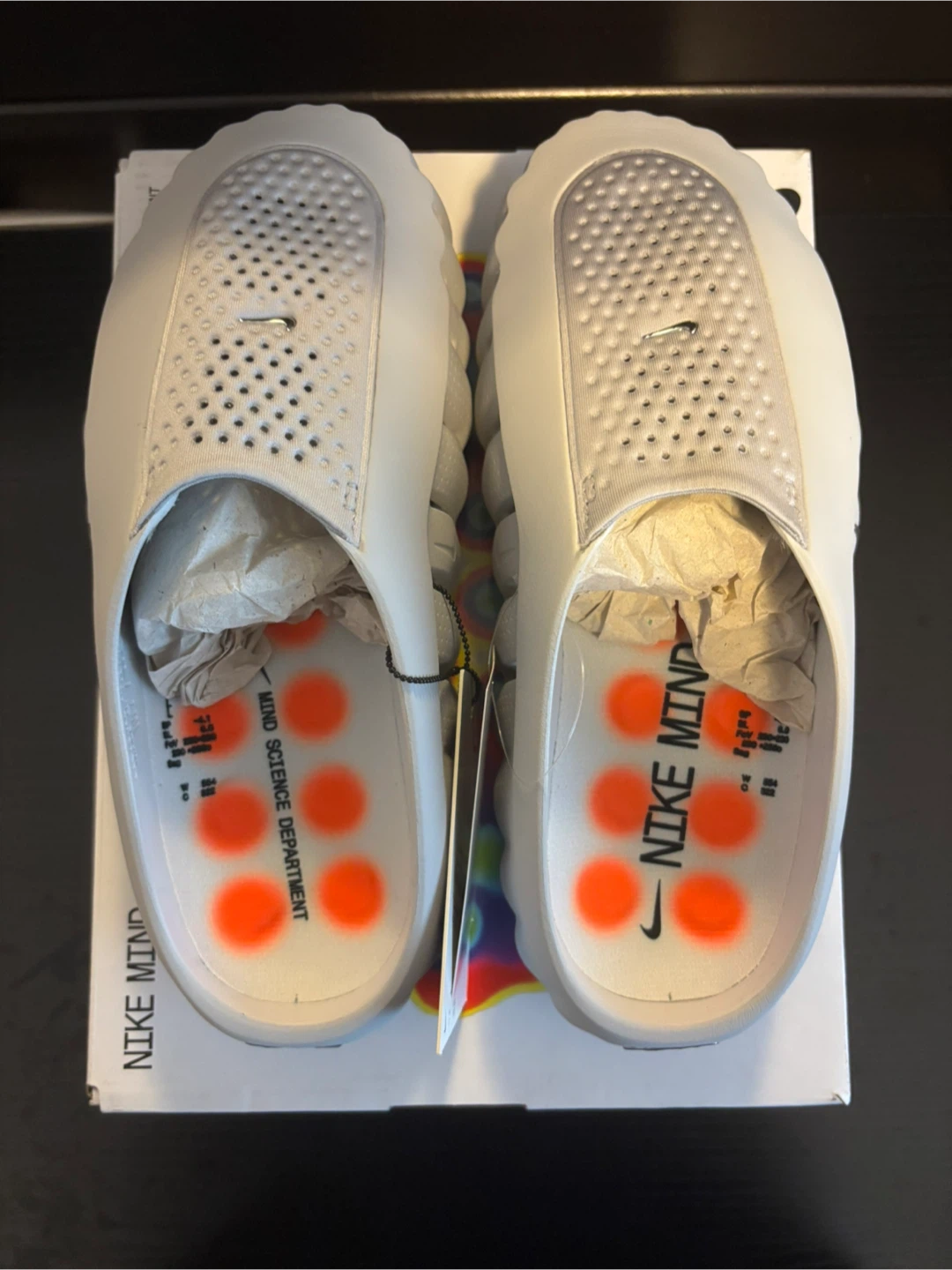 Nike Mind 001 Slide Light Smoke Grey size 8 Women’s/7 Men’s - photo 2