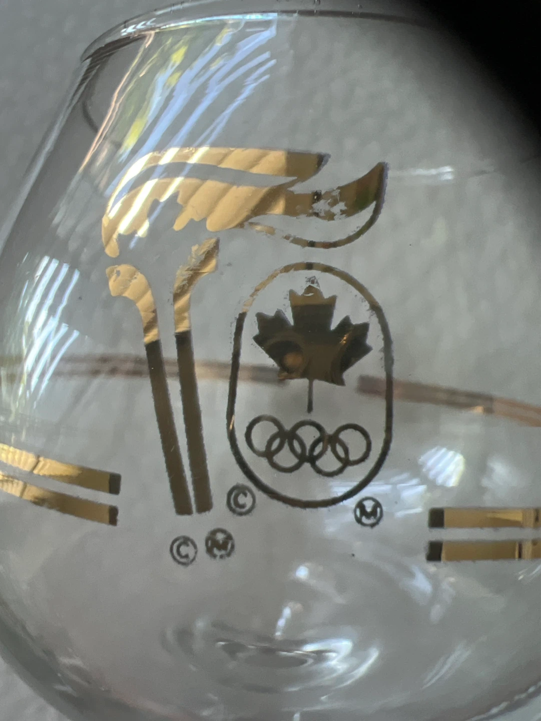 Collection of 8 Olympic Themed Glasses