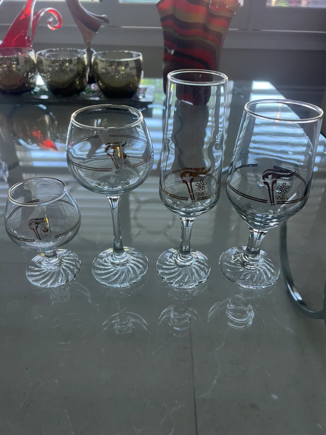 Collection of 8 Olympic Themed Glasses - photo 2