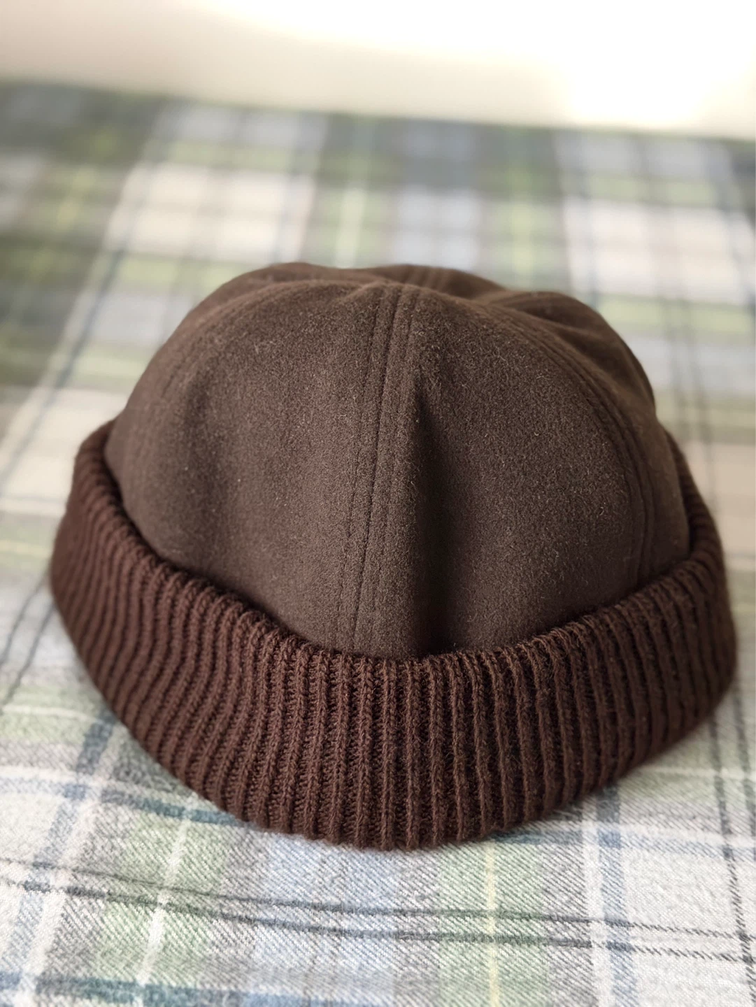 Brown Beanie Hat - Size M - photo 2