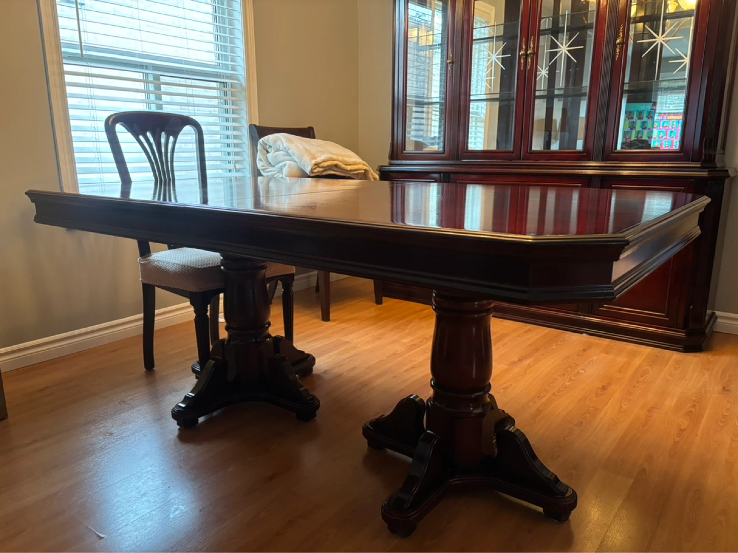 Solid Wood Dining Set -