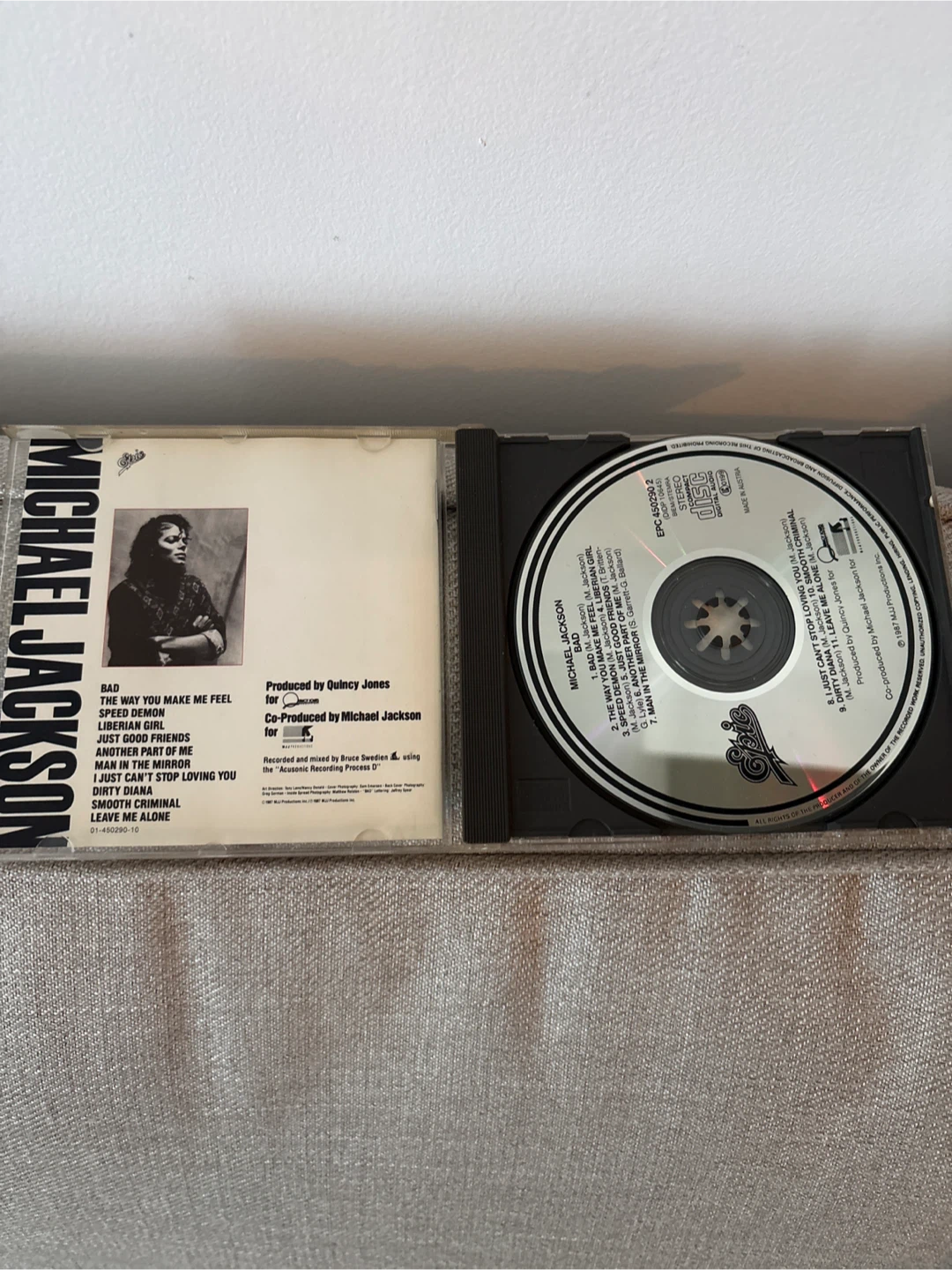 Michael Jackson Bad CD - photo 2