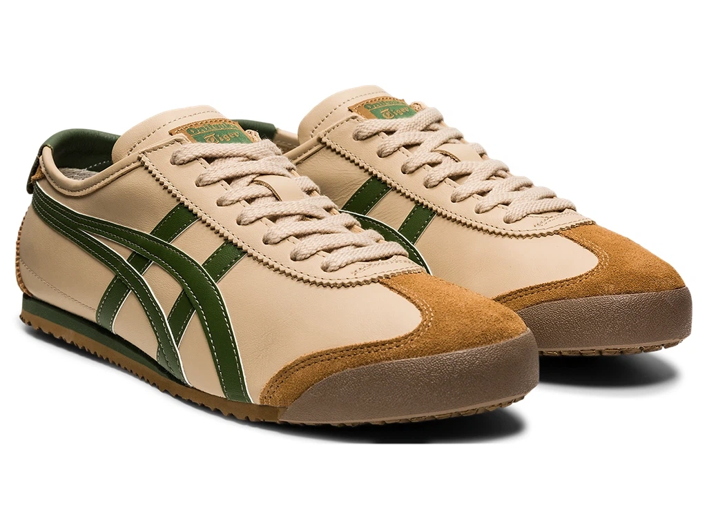 Onitsuka Tiger Mexico 66 Shoes Beige Green