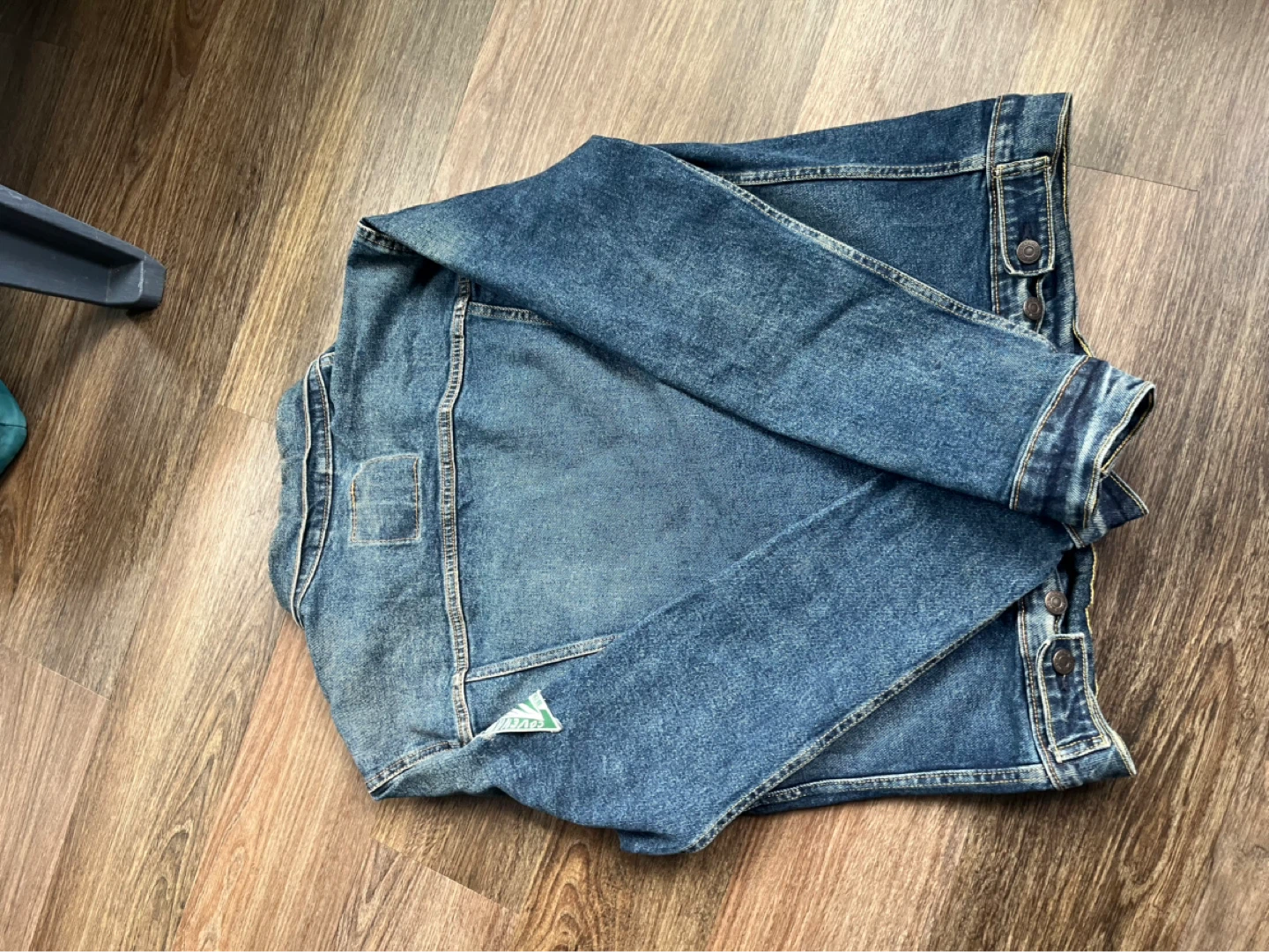 Levi's Denim Trucker Jacket - Blue - photo 3