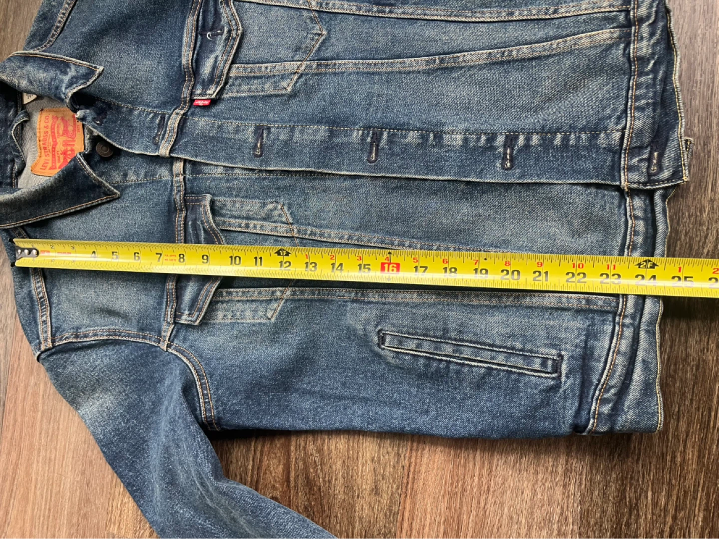 Levi's Denim Trucker Jacket - Blue - photo 5
