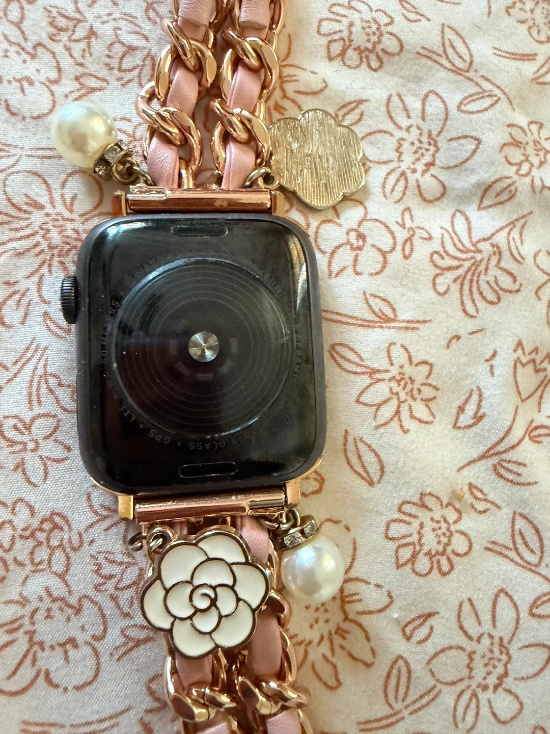 Apple Watch Band with Charms - Rose Gold Chain - photo 4